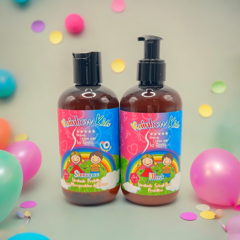 RAINBOW KIDS SHAMPOO & MASK biologico 250ML+250ML €74,00