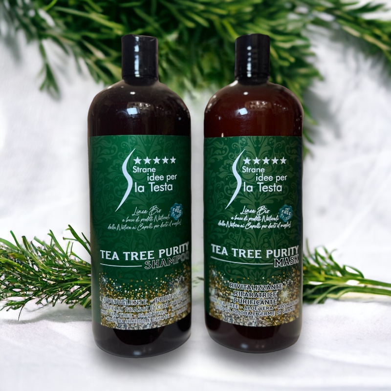 TEA TREE PURITY SHAMPOO & MASK biologico 1Lt+1LT €225,00